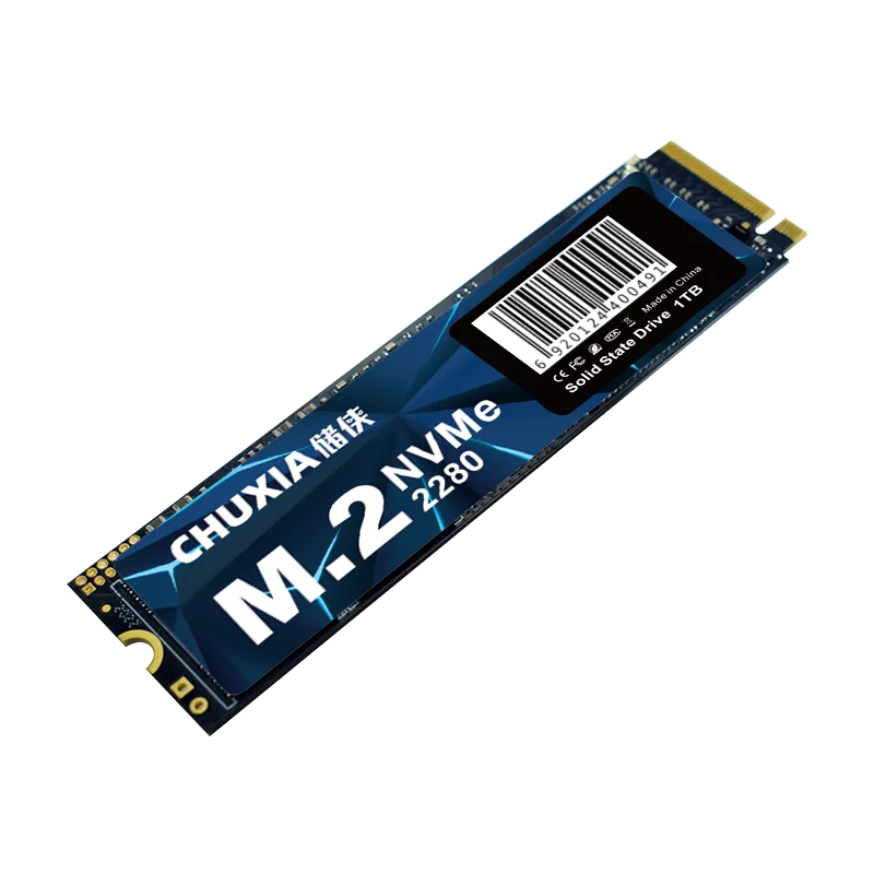 Chuxia M.2 SSD NVME 1TB PCIe3.0 x 4 M.2-2280 NVMe Internal Solid State Disk Drive Hard Disk
