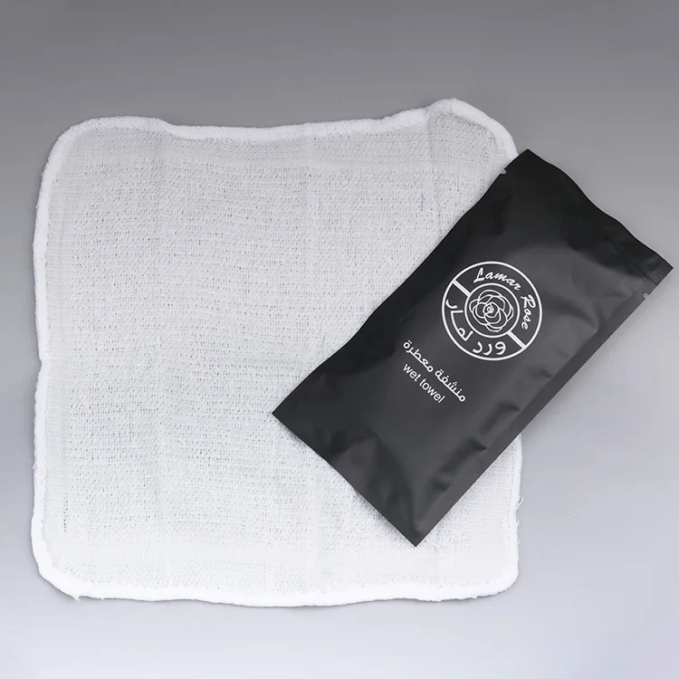 Свежие влажные полотенца, освежающие салфетки, 100% хлопок, OEM