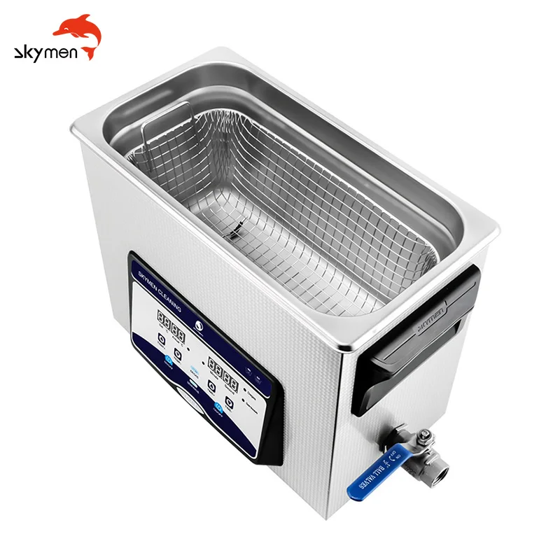  6.5L Skymen Ультразвуковой очиститель металлических деталей медицинские инструменты ультразвуковая Очистительная