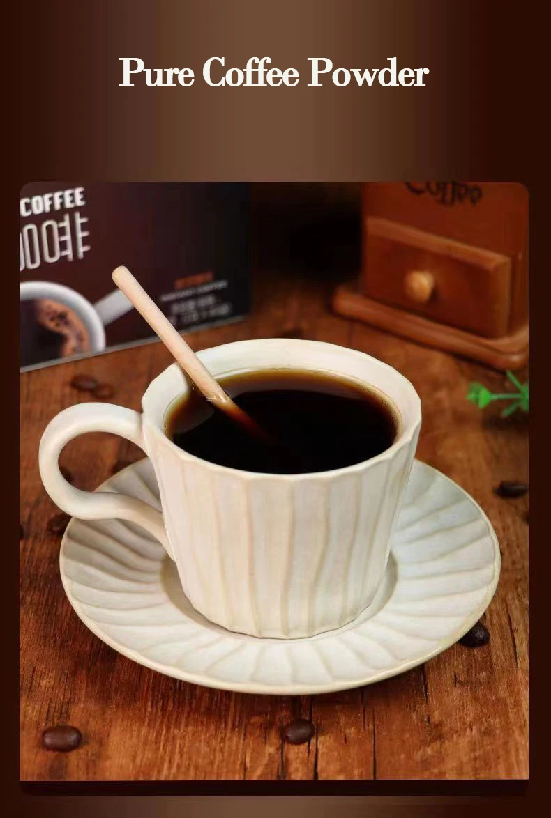 black coffee Yunnan small grain coffee burning card refreshing instant coffee