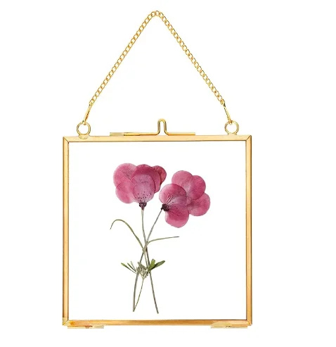 Hanging Gold Finished Border Frame Customized Amazing Look Photo Frame  Simple Designing Metal Frame