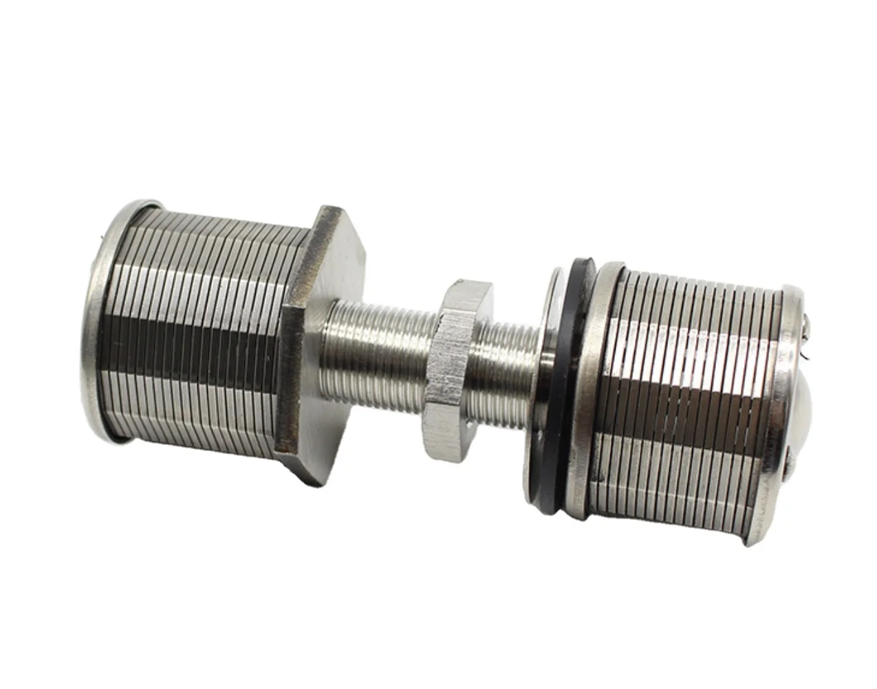 Factory 430 Stainless Steel Wedge Wire Nozzle Johnsons Filtering Screen Custom Filter Strainer Wedge Wire Mesh Screen
