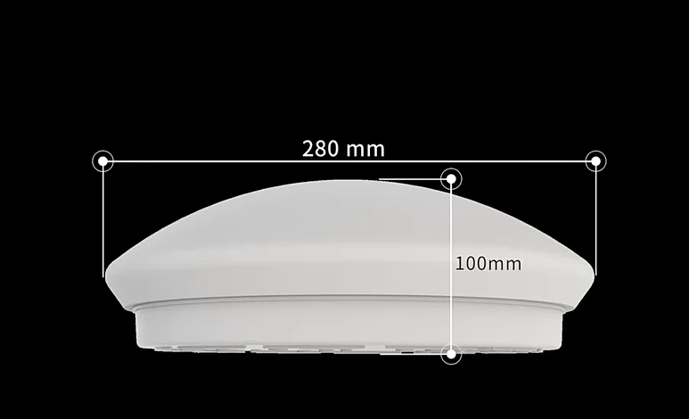 Pdlux PD-LED2006-ADS-N 5 8 ГГц датчик движения IP44 светодиодные светильники с аккумулятор для экстренной