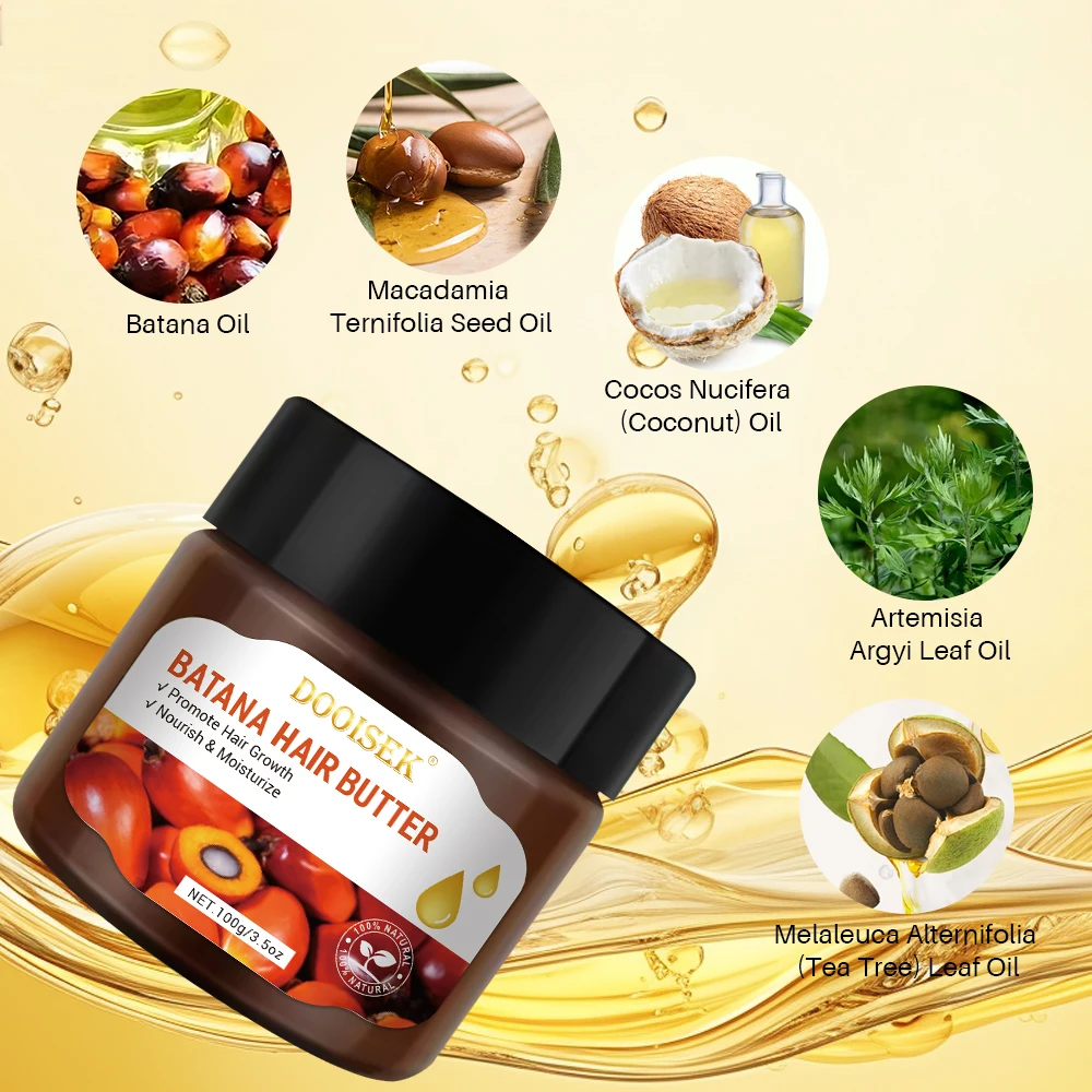 New Fashion 100% Pure Raw Batana Oil Butter Natural Organic Honduras Hair Regrowth Batana Oil For Hair Regrowth Treatment