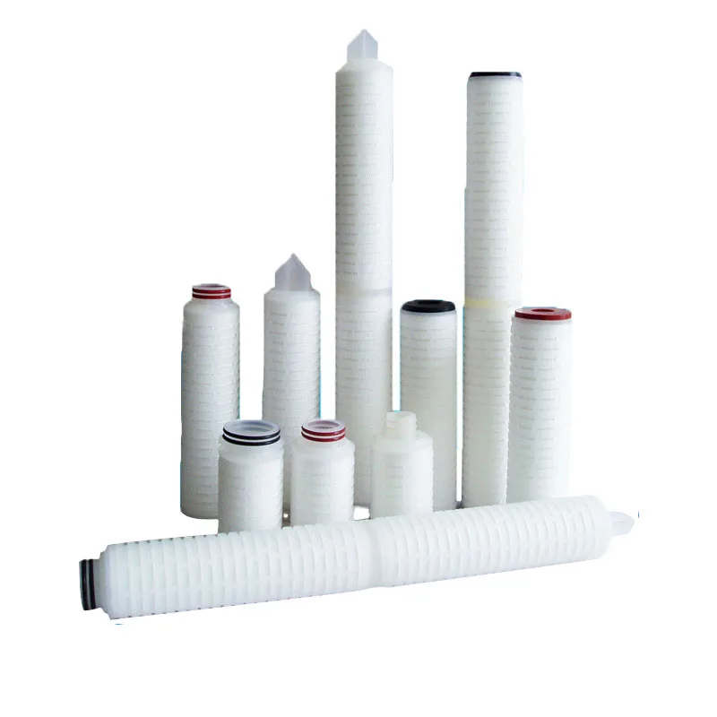 20 inch 0.45 micron PP pleated filter cartridge for wine filtration drink filtration