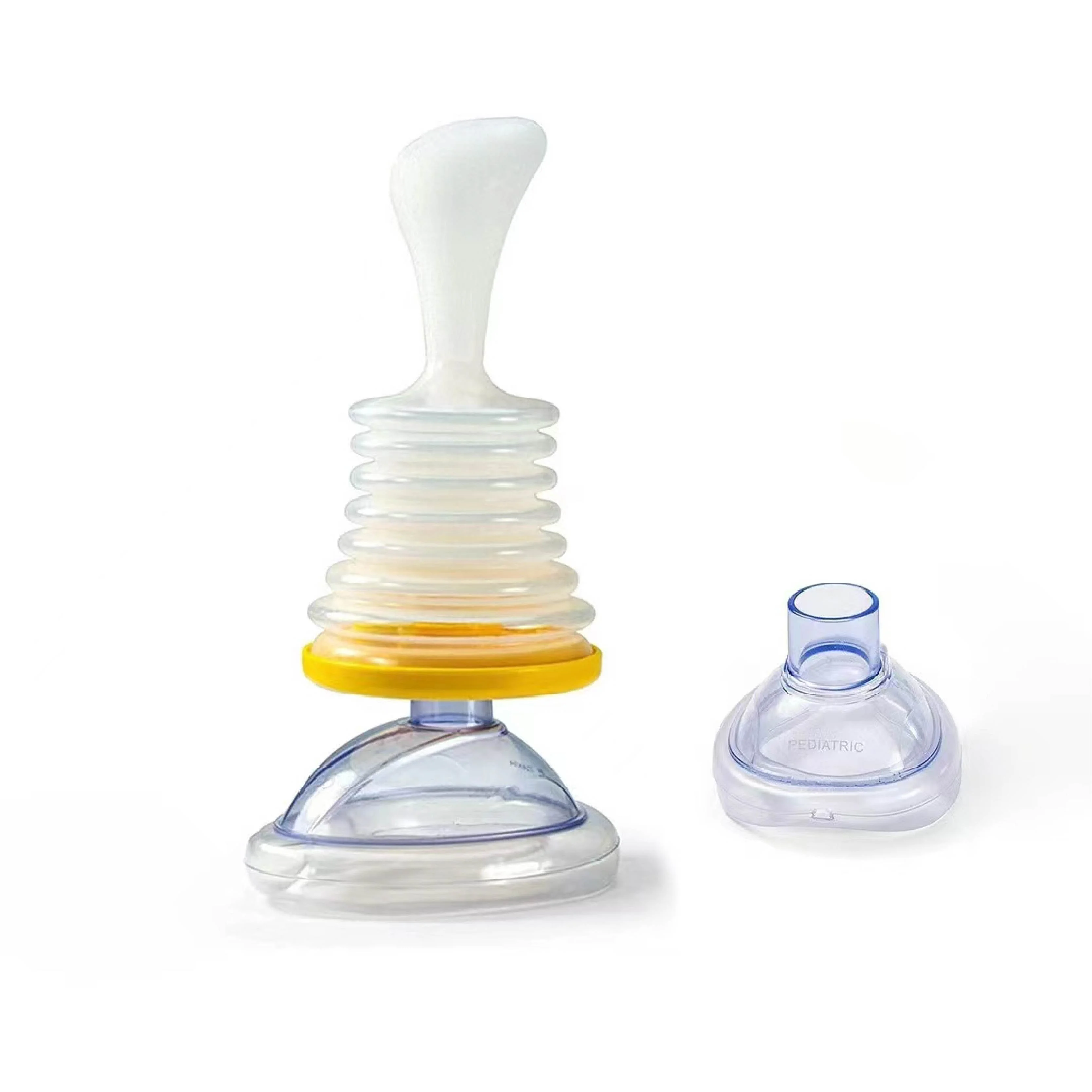 First Aid Kit Hot Sale Pvc Material Medical Disposable One Way Valve Training Single Use Cpr Mask