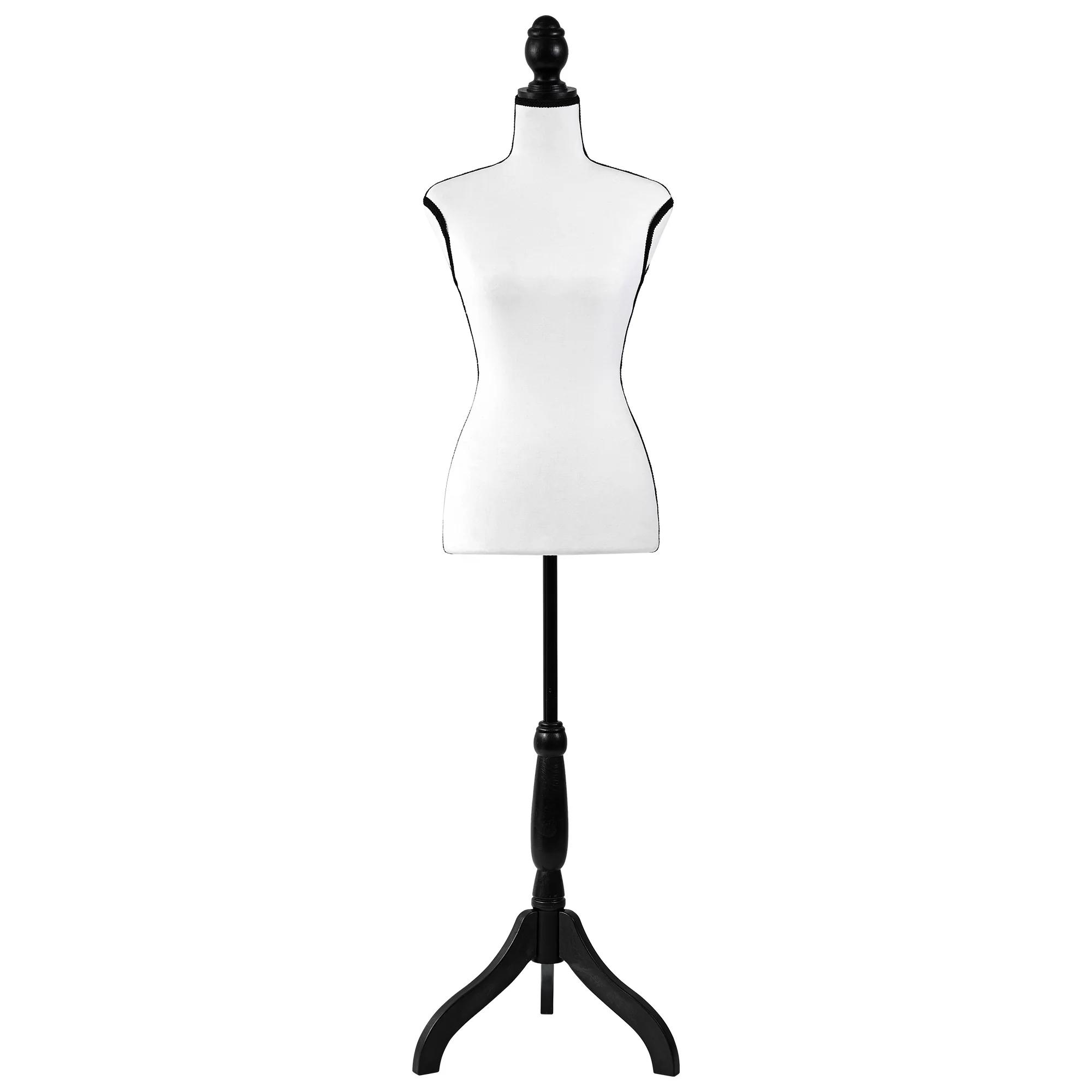 White Female Mannequin Torso Customized Headless Mannequin Adjustable Sewing Half Body Tailoring Female Mannequin