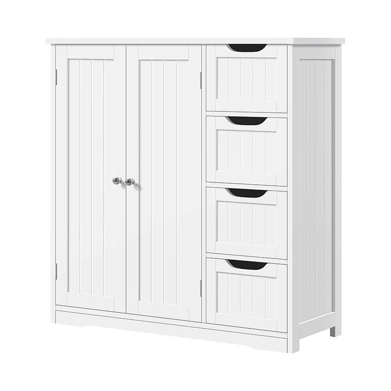 Wooden Bathroom Cabinet With Drawers and Cupboard For Bathroom and Kitchen Storage