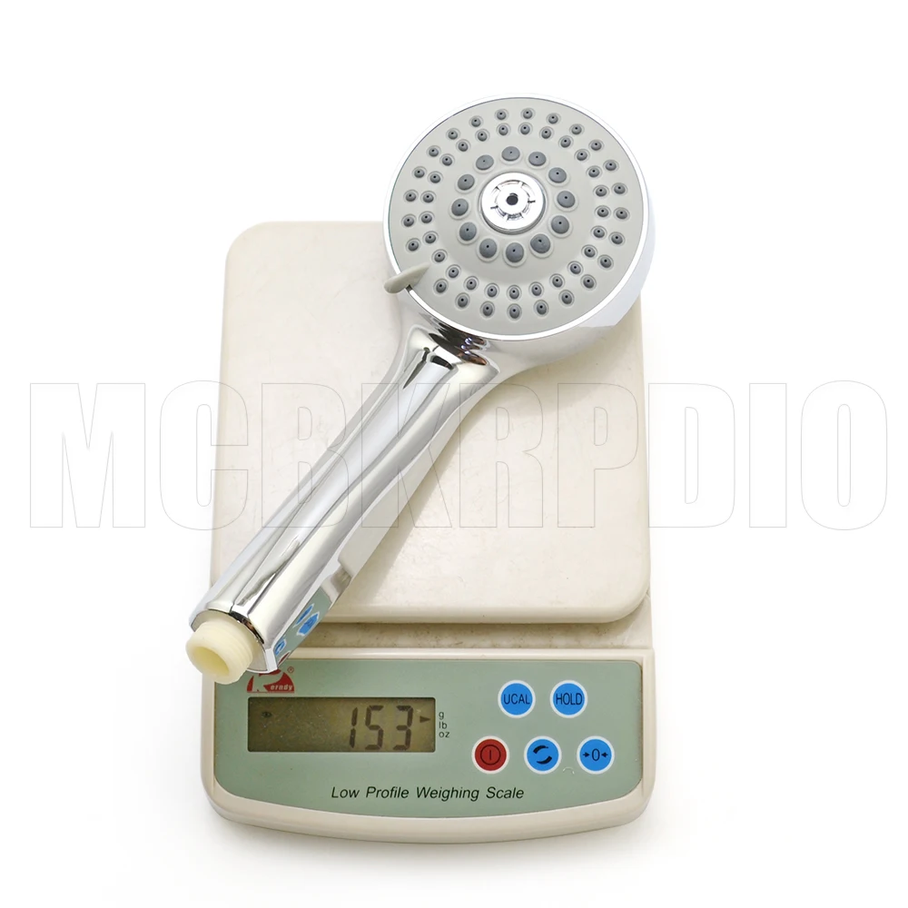 MCBKRPDIO High quality low price multifunction hight chrome ABS hand shower
