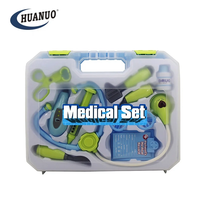 Медицинский Дошкольный игровой набор, инструменты для доктора, детские игрушки