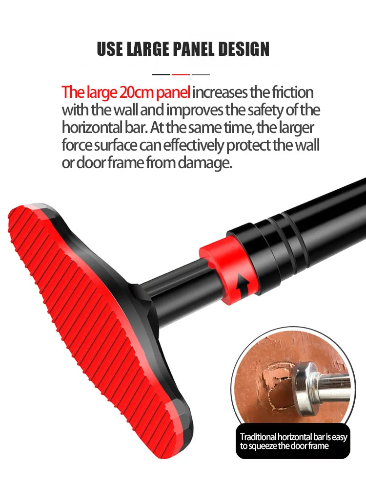 Регулируемая дверь горизонтальная штанга тренировочная штанга верхняя рука тренировочная супинация Растяжка горизонтальная штанга фитнес оборудование для мужчин