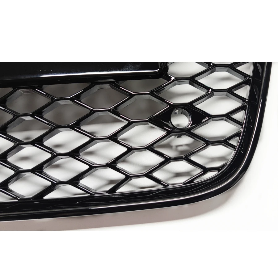 Front Sport Hex Mesh Honeycomb Hood Grill Black for Audi Q7 4L 2007-2015 Car-styling Accessories