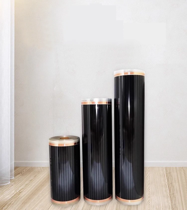 Hot Sale PTC Graphene Floor Heating Electric Radiation System Far Infrared Carbon Fiber Film