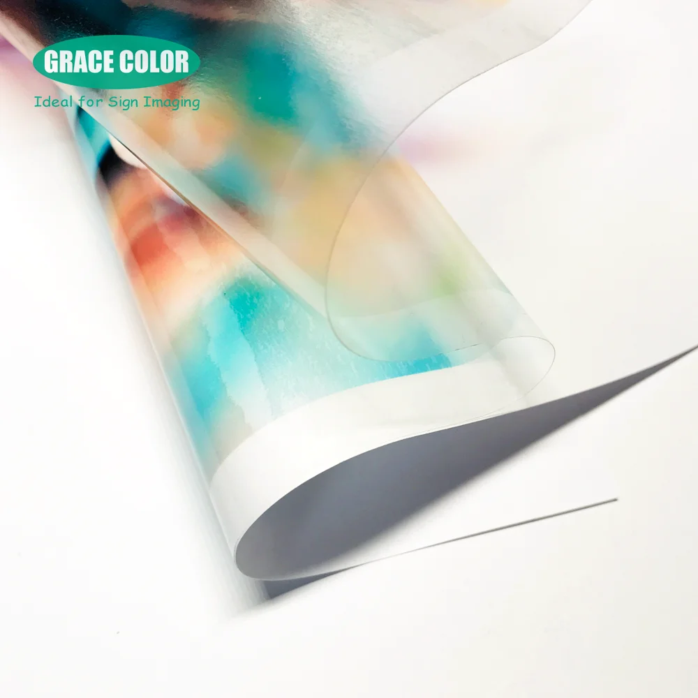 Оптовая продажа Высококачественная виниловая наклейка Grace Color с цифровой печатью из ПВХ 120 микрон