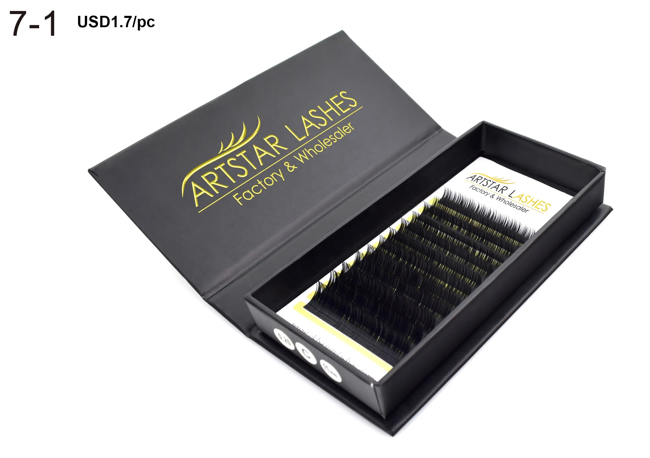 Artstar Lashes 2022 новый стиль лазерные ресницы для наращивания норковые поставка с завода высокое качество упаковка