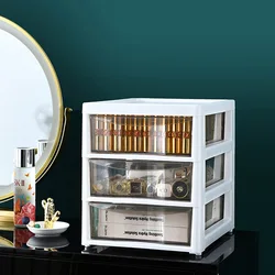 Custom High Quality PP+ABS Portable Home Luxury Cosmetic Packaging Storage Box