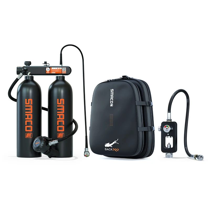 SMACO S700MAX Scuba Diving Tank Diving Gear Portable Mini Tank