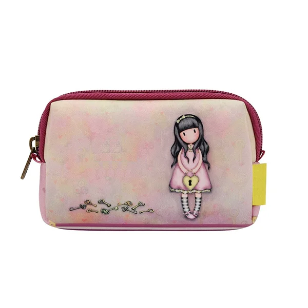 Soft change purse coin bag neoprene handbag small