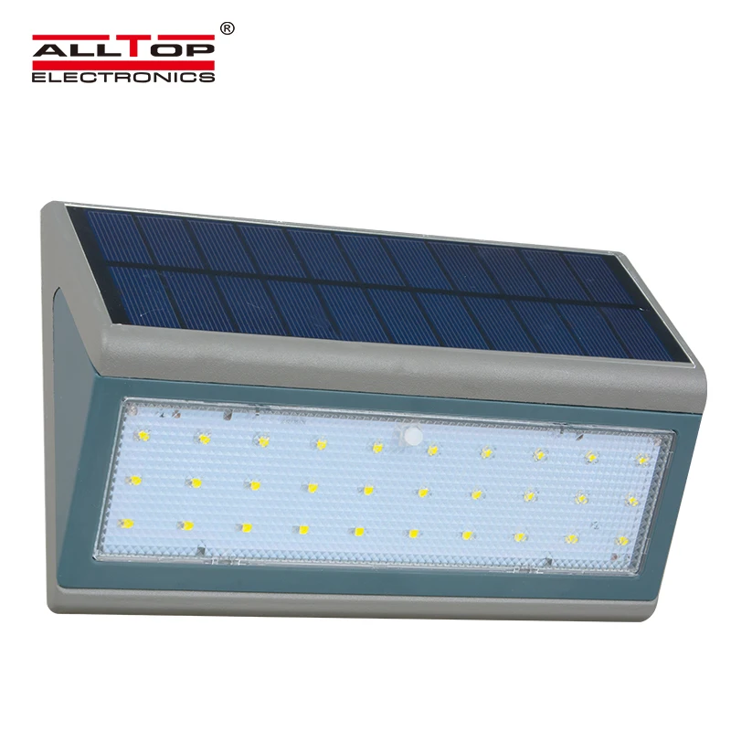 Super bright motion sensor waterproof outdoor 3w 5w led solar wall light
