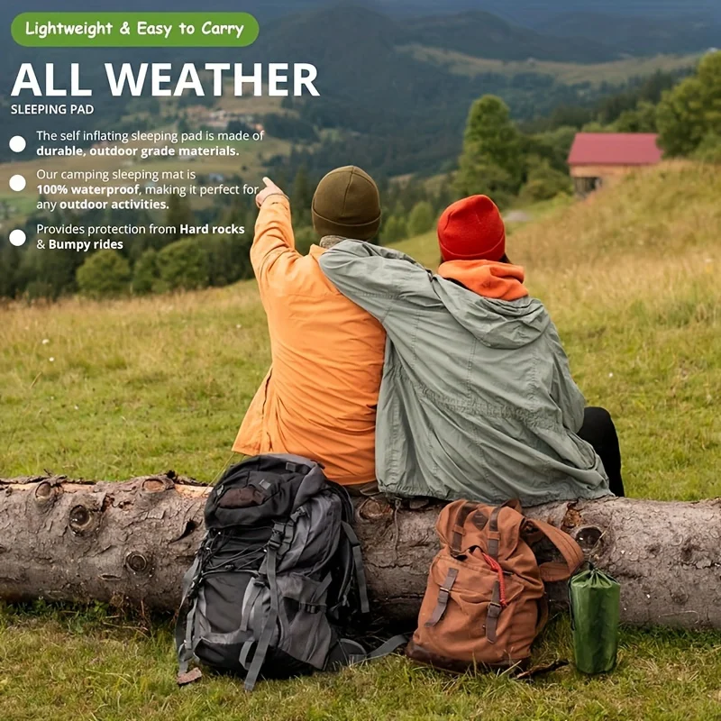 2024 Durable Double size Camping Mattress Memory Foam Outdoor Foam camping mat