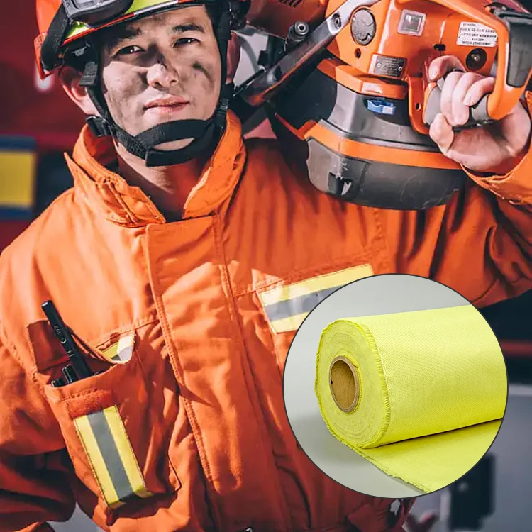 High Performance  220gsm 1500d Kevlar Fiber Fabric Clothing and Bags Lightweight Aramid Kevlar Weaved