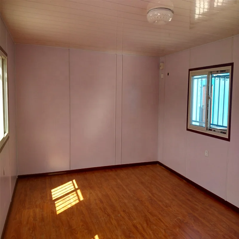 Standard 20-foot easily assembled cheap and durable bolts container house using for residential and office and tourist hotel etc