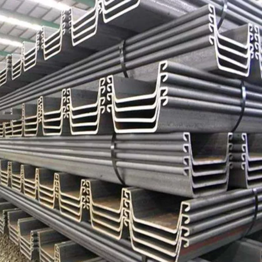 400*100mm 400*170mm Steel Factory Supply Type 2 Steel Sheet Pile