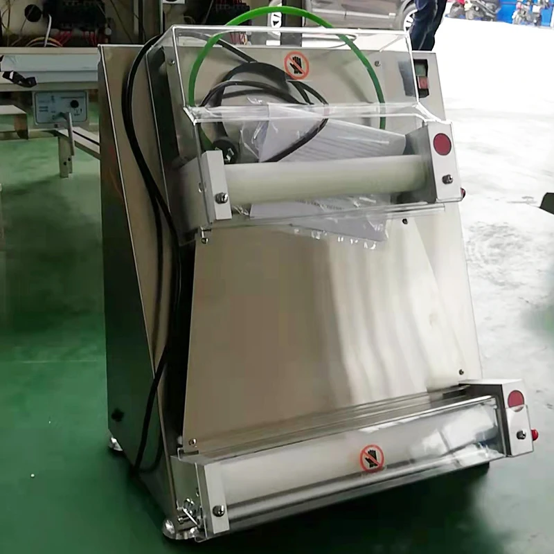 Commercial bakery baking pizza dough sheeter roller machine