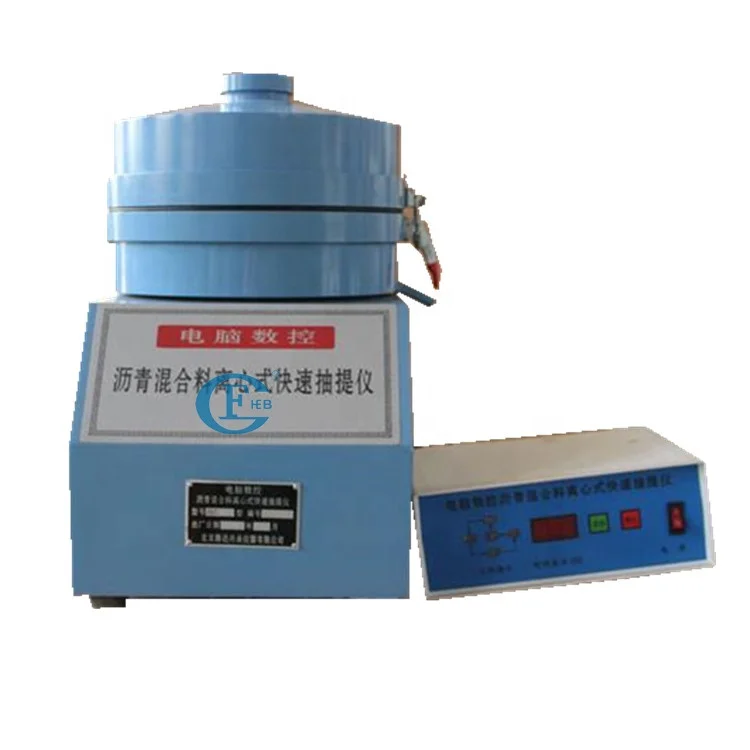 Asphalt Centrifuge Extractor Extraction Test Apparatus For Laboratory