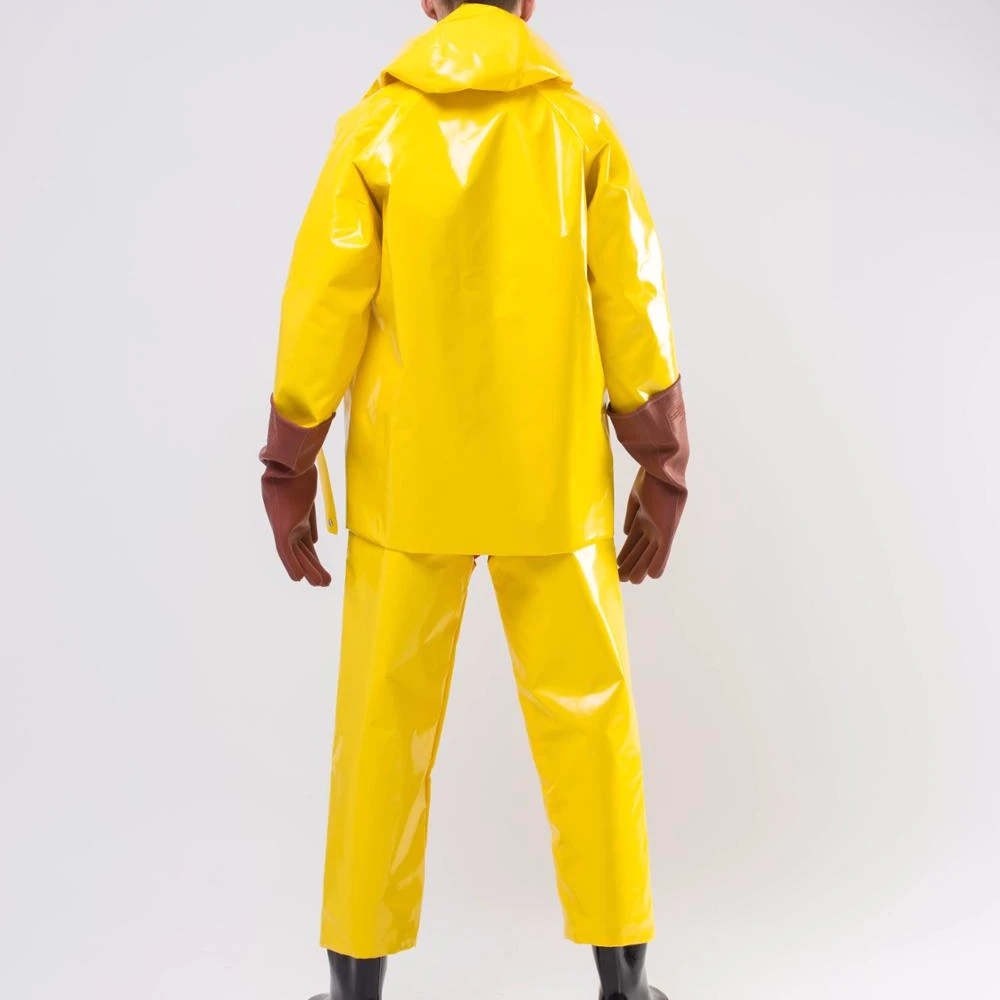 Желтые химически стойкие костюмы пожарного класса B