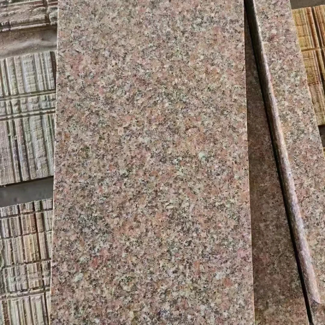 Wholesale Chinese  Maple Red Granite Natural Marble Stone Floor Stairs Polished Flamed Granite Slab Customized
