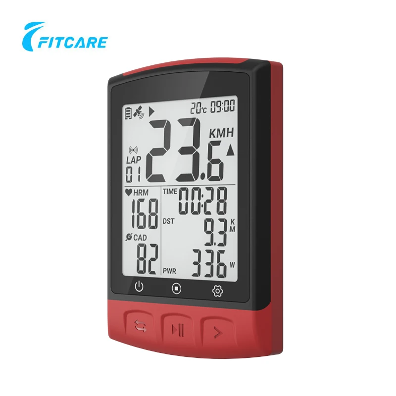 ANT+ BLE Best Cycling Computer Wireless Bicycle Computer IP67 Bicycle Activity Bikes Tracker Speed& Cadence Sensor Support