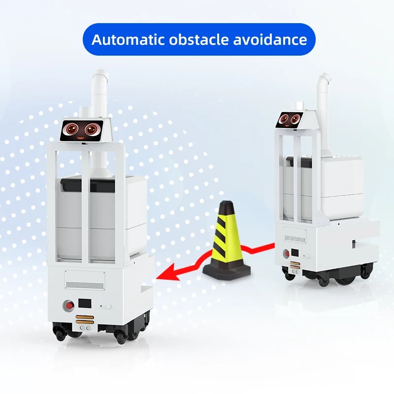 New Product Hotel Company Disinfecting Spray /Fogger Machine Robot Full-Atomized