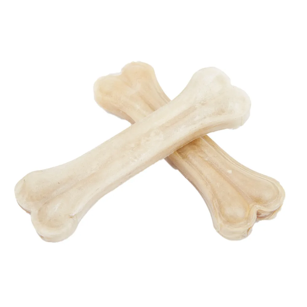 
OEM lamb flavor rawhide pressed bones dog chews petideal for dog 