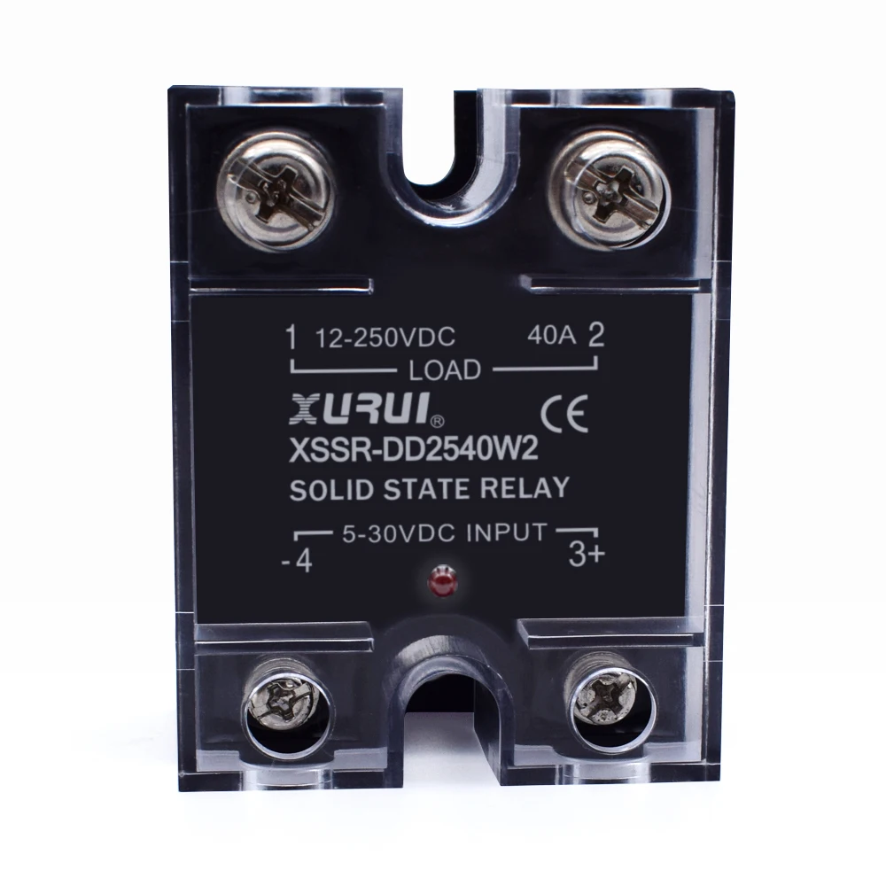 XURUI DD25100 zero switching dc output SSR 100 amp