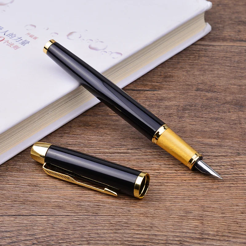 Wholesale luxury copper rod fountain pen business custom pen corporate promotion gift best metal fountain pen