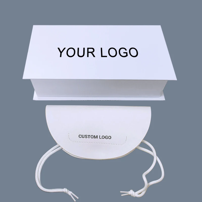 custom kraft paper cardboard eyewear packing box luxury eyewear eyeglass sunglasses packaging gift box for shades