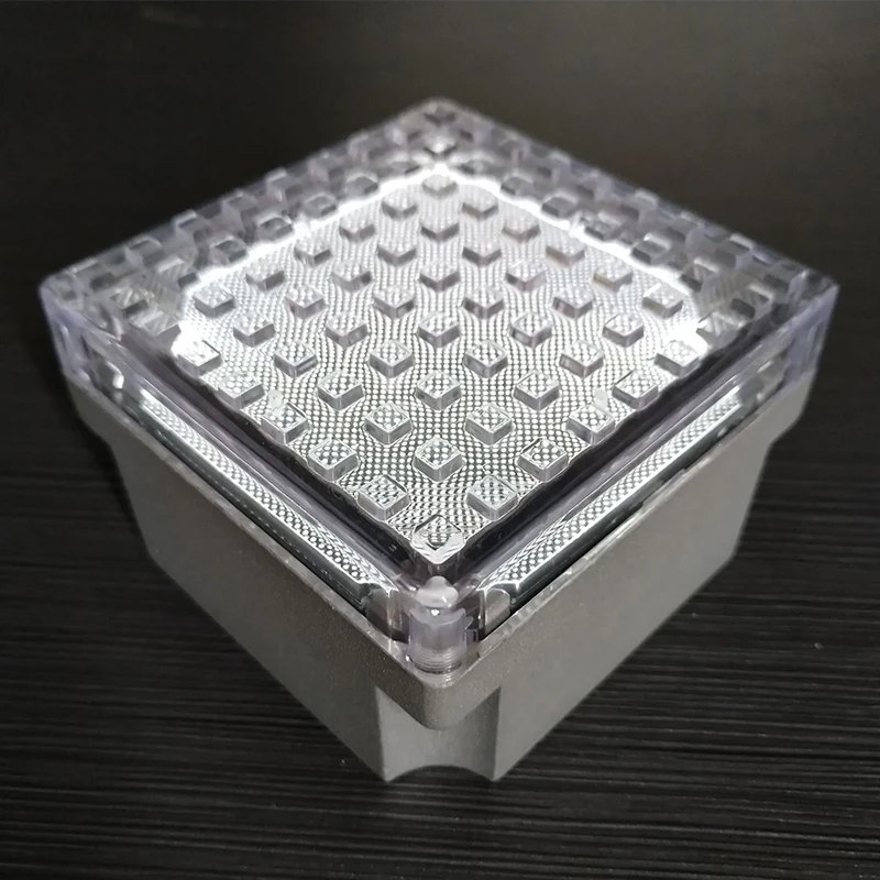 Outdoor Waterproof Underground LED Floor Tile Lamp Recessed Solar Brick Light