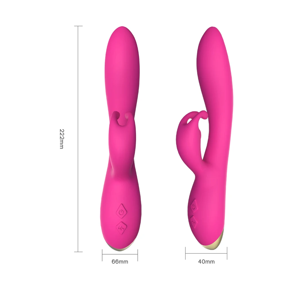 Gift box g-spot adult sex toys women sexual clitoris massage rabbit stimulator dual head vibrators