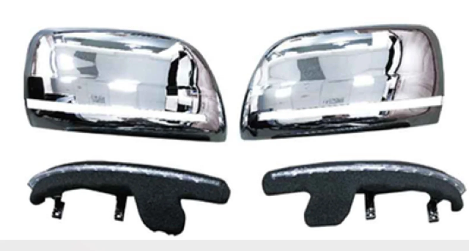 JD AUTO LED LIGHT SIDE MIRROR COVER for Land Cruiser FJ200 LC200 2016 2020 2021