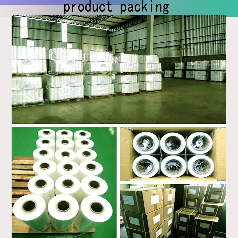 plastic pallet power cast lldpe strech wrap film rolls