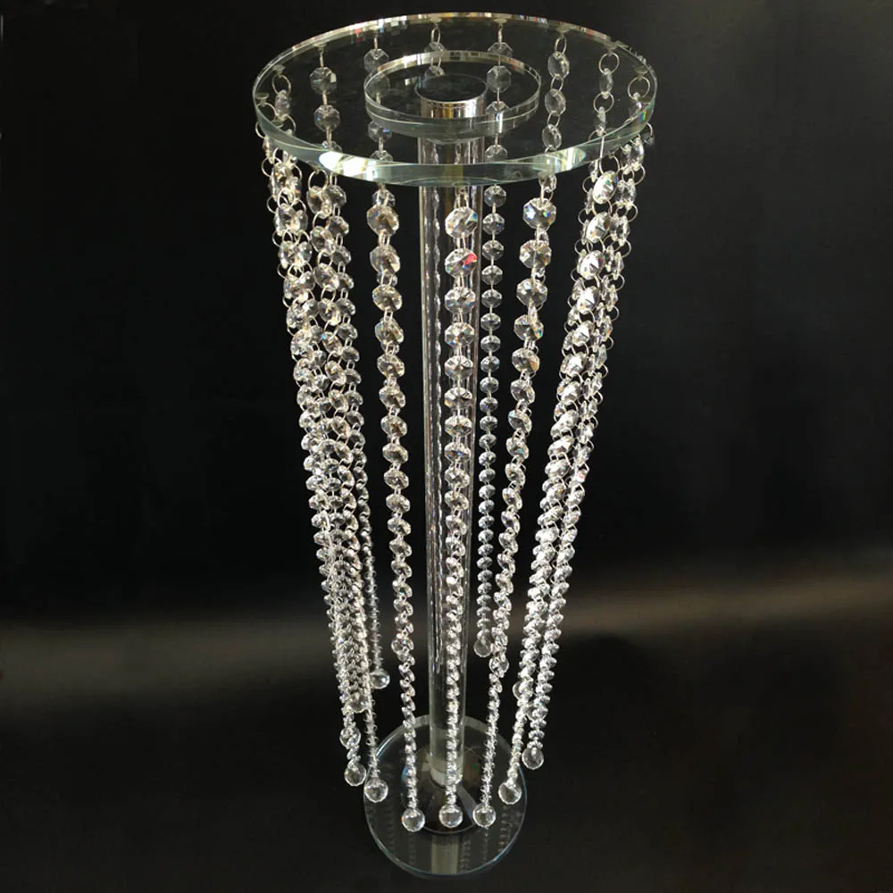 news Flower Stand Crystal Wedding Flower Stands Wedding glass flower crystal stand