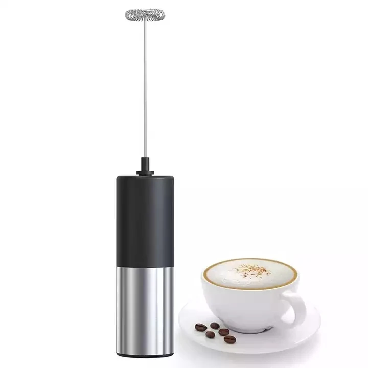 Best Quality Household Powerful Battery Operated Whisk Drink Mixer For Coffee 3 In 1 Electric Hand Held Milk Frother