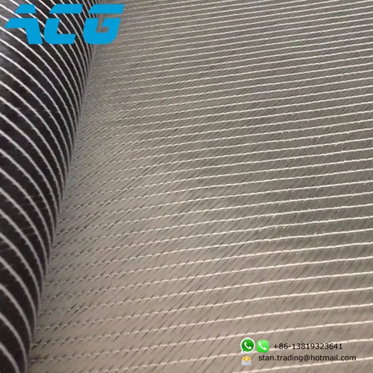 Biaxial carbon fiber Cloth +/-45 degree 300g carbon fiber fabric