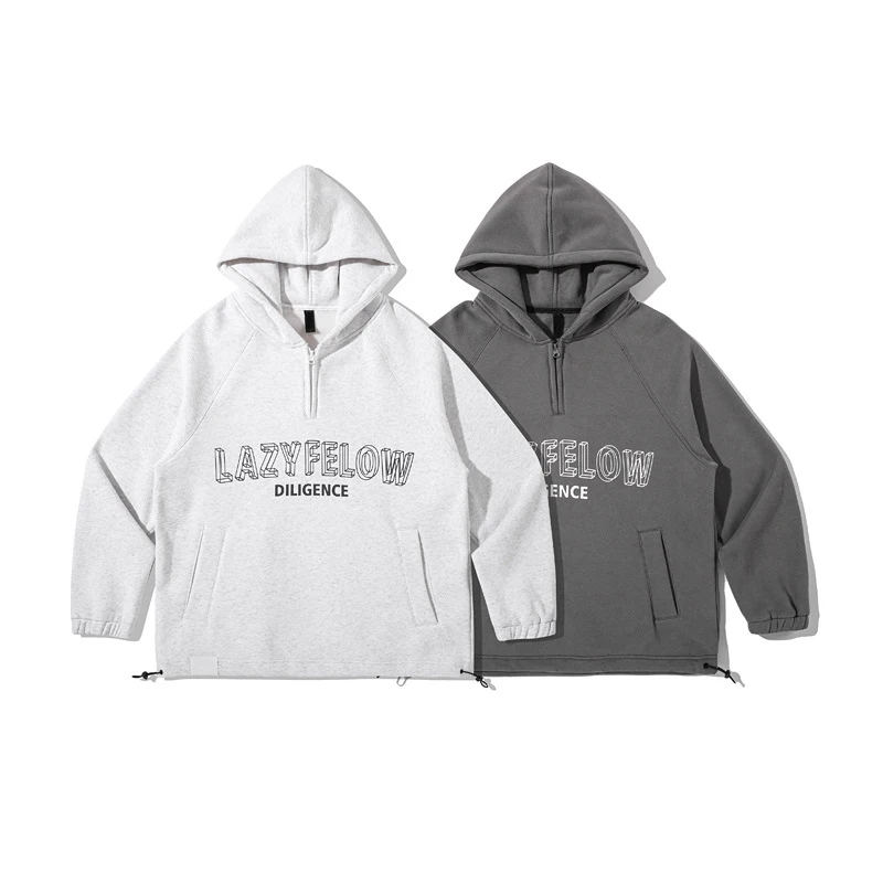 Logo Custom Pullover Plain Oversized Man Sweatshirts Vintage Printing Hoodies Men Sweatshirts Clothing