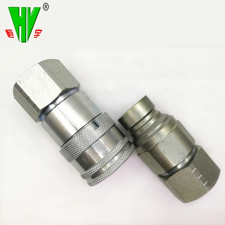Hydraulic flat face quick Eaton standard hydraulic couplings quick connect