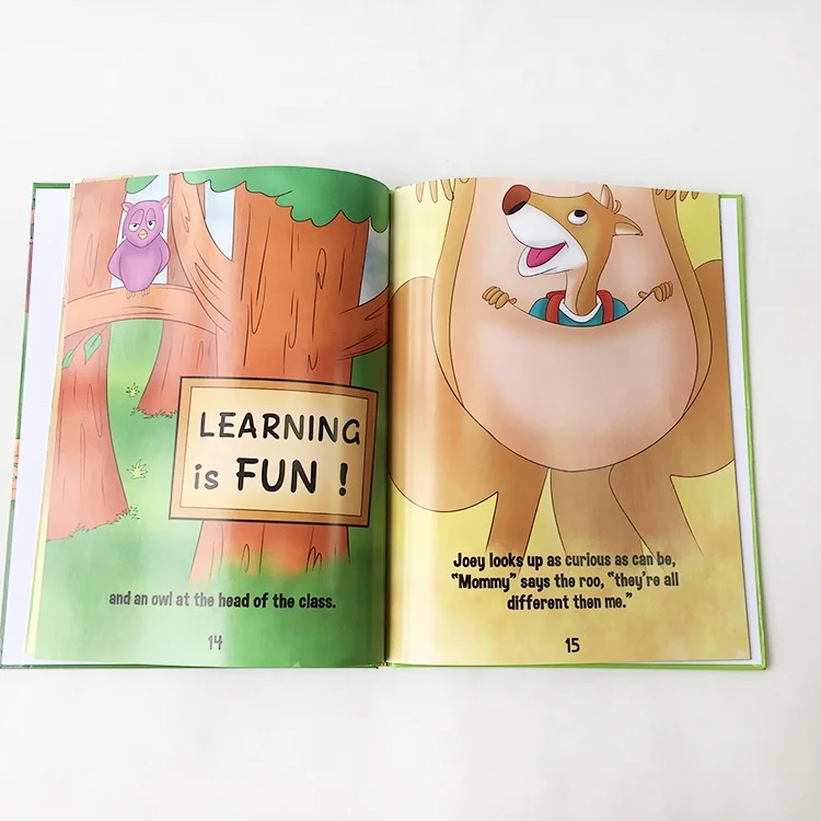 Custom Printing Services Company English Story Board Book, Cheap Price Children Hard Cover Book Printing