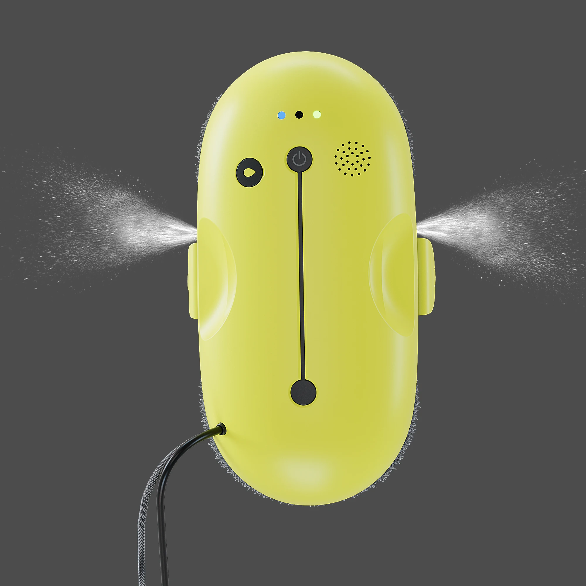 Huidi OEM Speedy Swimax Window Cleaner Robot with Automatic Dual Water Spray for window and glass cleaning