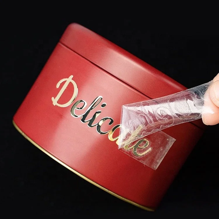 Customized 3D Transfer Paper Stickers, Tear The Film And Leave The Word