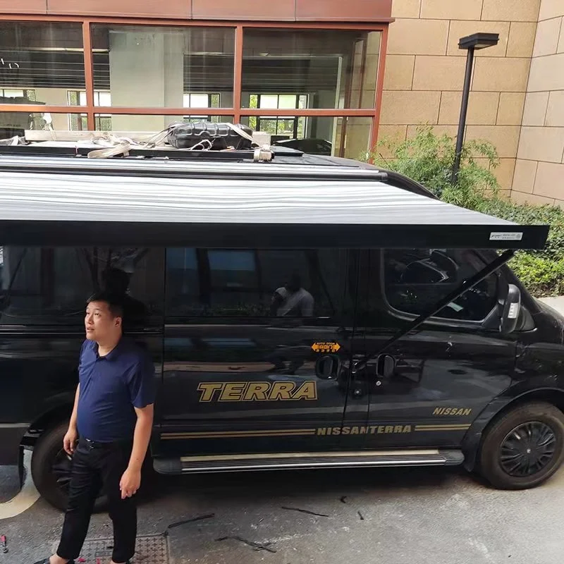 Caravan Accessories Factory direct sale 2m*1.5m wind out RV camper caravan trailer awning RV Accessories